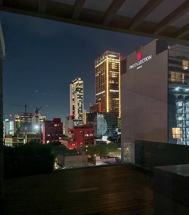 Acogedor Y Moderno Departamento Cidade do México Exterior foto